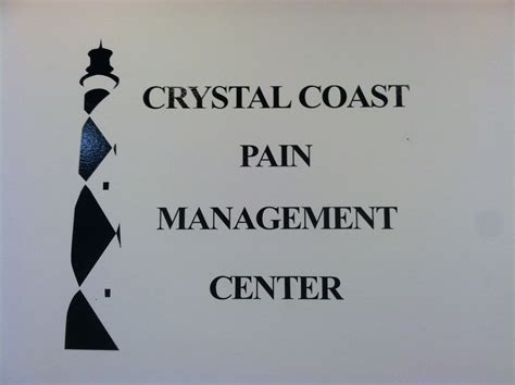 Crystal coast pain management - Jun 19, 2018 · 1013401561. Provider Name. CRYSTAL COAST PAIN MANAGEMENT CENTER, PLLC. Location Address. 57 OFFICE PARK DR JACKSONVILLE, NC 28546. Location Phone. (252) 636-0300. Mailing Address. 2111 NEUSE BLVD STE J NEW BERN, NC 28560. 